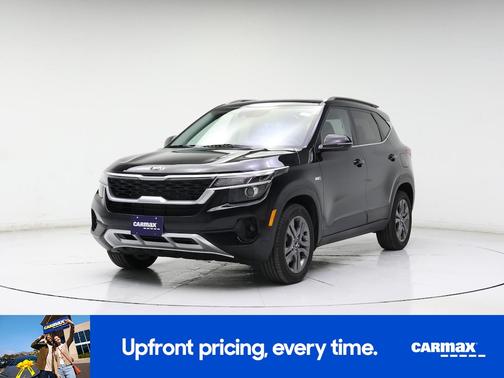 Black 2021 Kia Seltos S