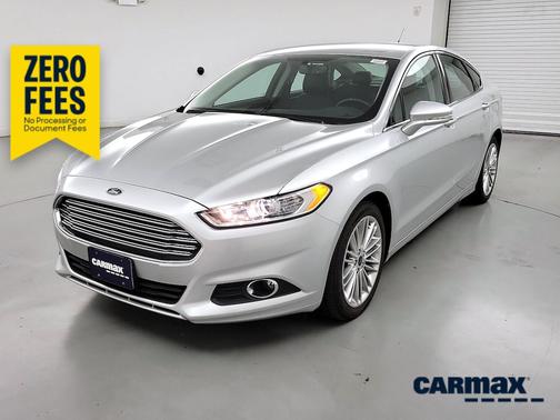 Silver 2016 Ford Fusion SE