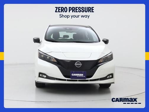 White 2024 Nissan Leaf SV Plus