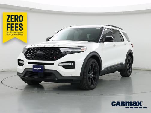 White 2020 Ford Explorer ST
