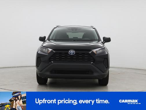 Black 2021 Toyota RAV4 Hybrid LE