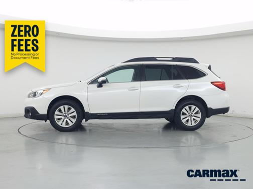 White 2017 Subaru Outback 2.5I Premium