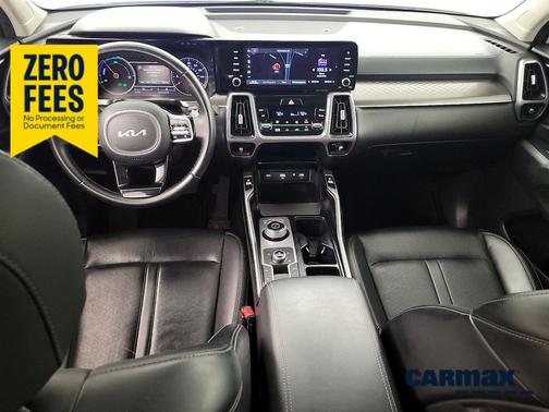 White 2023 Kia Sorento Hybrid EX