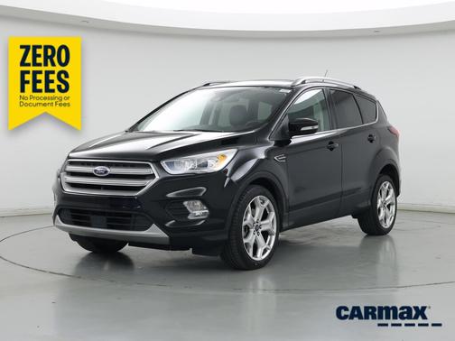 Black 2019 Ford Escape Titanium