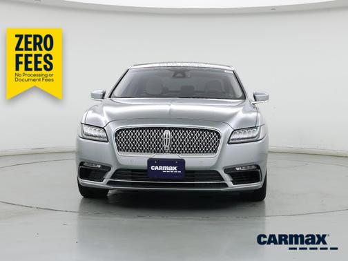 Silver 2020 Lincoln Continental Black Label