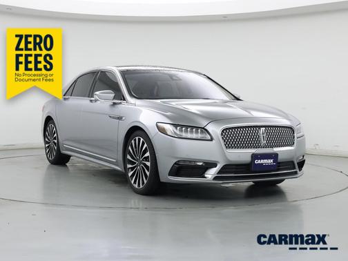 Silver 2020 Lincoln Continental Black Label