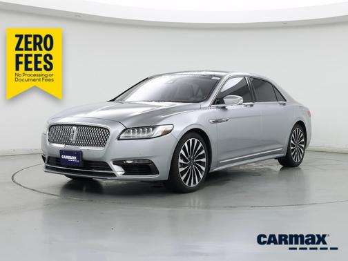 Silver 2020 Lincoln Continental Black Label