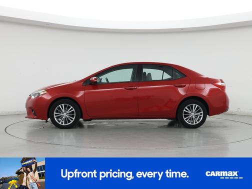 Red 2014 Toyota Corolla LE Plus