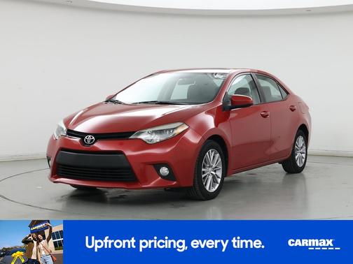 Red 2014 Toyota Corolla LE Plus