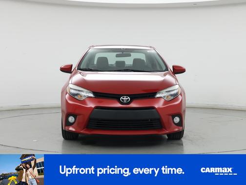 Red 2014 Toyota Corolla LE Plus