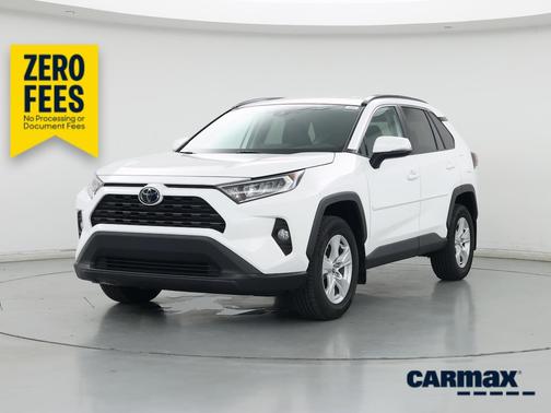 White 2021 Toyota RAV4 XLE