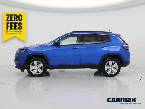 Blue 2022 Jeep Compass Latitude