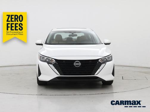 White 2024 Nissan Sentra SV