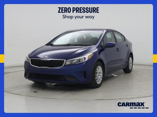 Blue 2018 Kia Forte LX