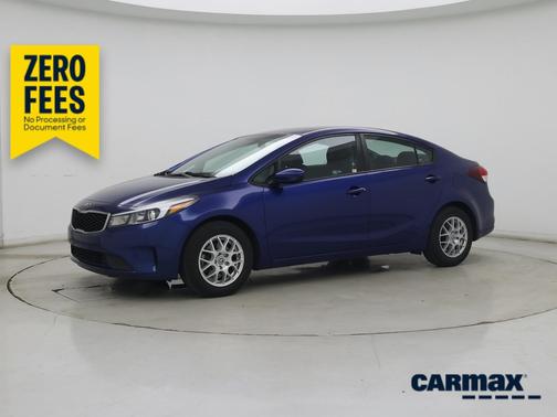 Blue 2018 Kia Forte LX