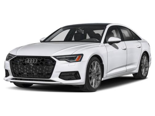 Glacier White Metallic 2025 Audi A6 Premium 55 TFSI quattro S tronic