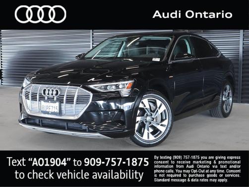 Mythos Black Metallic 2020 Audi e-tron Sportback Premium Plus