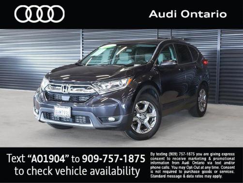 Gunmetal Met 2018 Honda CR-V EX-L