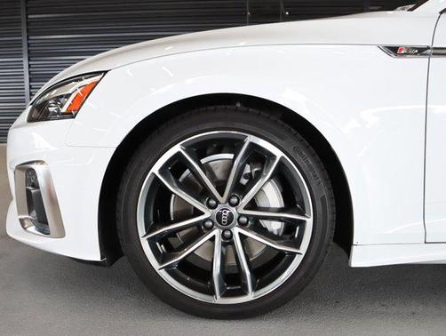 Glacier White Metallic 2024 Audi A5 Sportback 45 S Line Premium Plus
