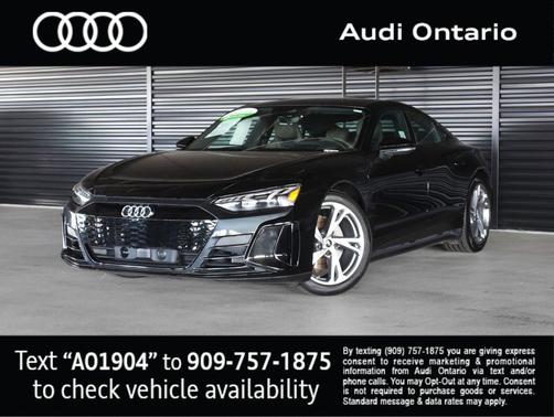 Mythos Black Metallic 2023 Audi e-tron GT Premium Plus quattro