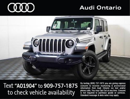Billet Silver Metallic Clearcoat 2019 Jeep Wrangler Unlimited Sahara