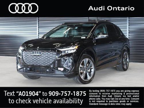 Mythos Black Metallic 2023 Audi Q4 e-tron Premium Plus 50 quattro
