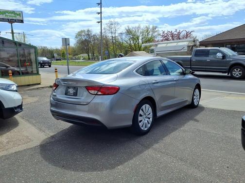Billet Silver Metallic Clearcoat 2015 Chrysler 200 LX
