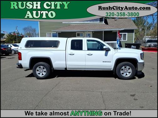 Summit White Gaz 2016 GMC Sierra 1500 SLE