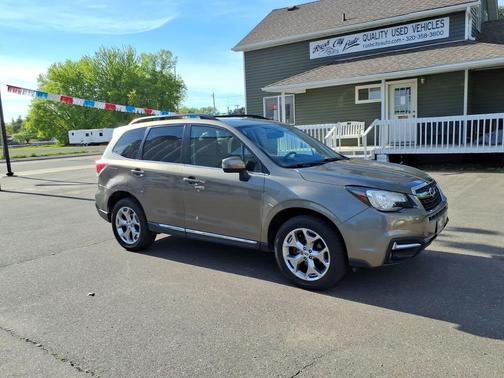 Jasmine Green Metallic 2018 Subaru Forester 2.5i Touring
