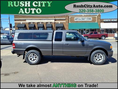 Dark Shadow Gray Clearcoat Metallic 2009 Ford Ranger XLT SuperCab