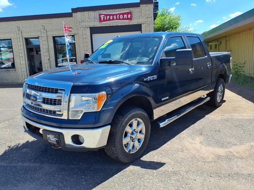 Blue Jeans Metallic/Ingot Silver Metallic N1/Ux 2013 Ford F-150 XLT