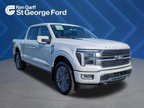 White 2024 Ford F-150 Platinum