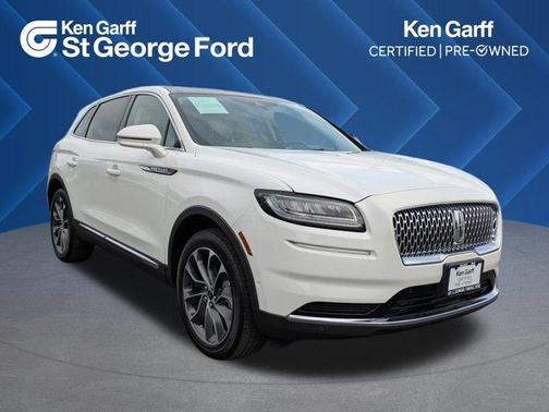 White Metallic 2022 Lincoln Nautilus Reserve