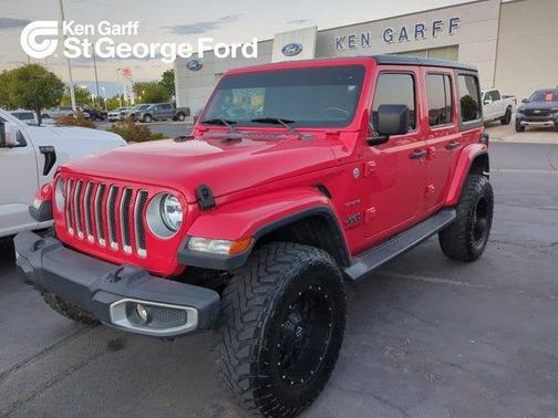 Firecracker Red Clearcoat 2020 Jeep Wrangler Unlimited Sahara