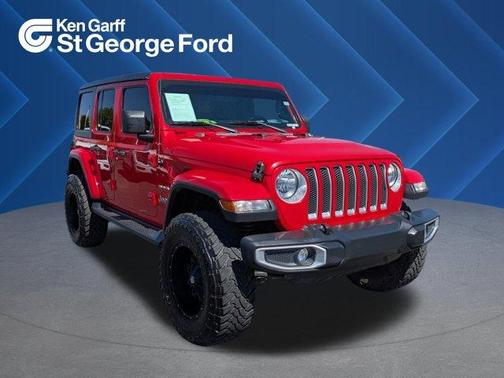 Firecracker Red Clearcoat 2020 Jeep Wrangler Unlimited Sahara