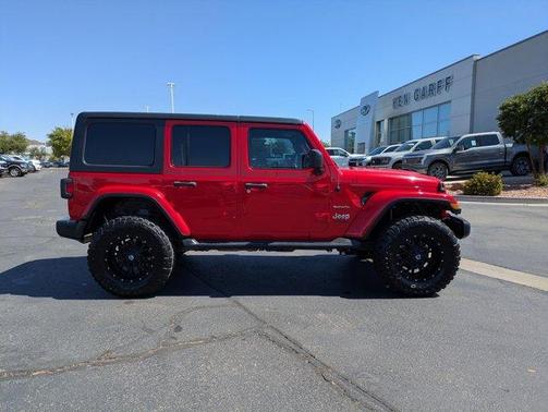 Firecracker Red Clearcoat 2020 Jeep Wrangler Unlimited Sahara