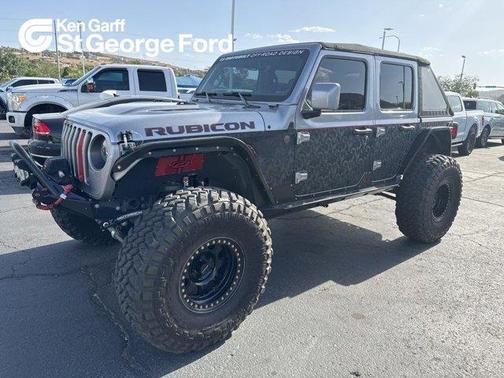 Billet Silver Metallic Clearcoat 2018 Jeep Wrangler Unlimited Rubicon