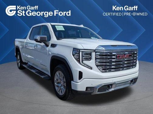 Summit White 2023 GMC Sierra 1500 Denali