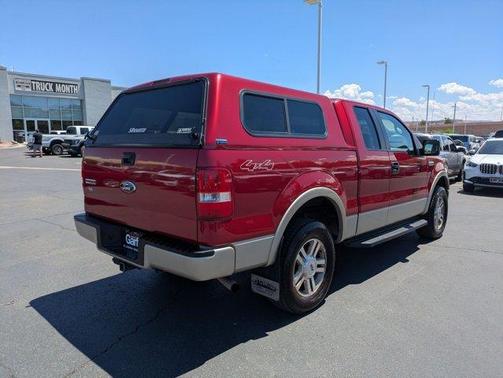 Red 2008 Ford F-150 XLT SuperCab