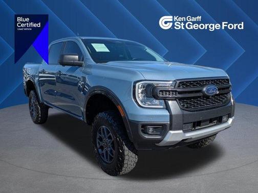 Azure Gray Metallic 2024 Ford Ranger XLT