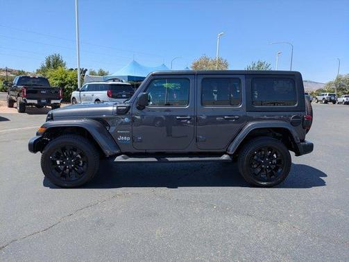 Granite Crystal Clearcoat Metallic 2021 Jeep Wrangler Unlimited 4xe Sahara