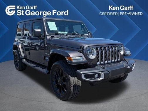Granite Crystal Clearcoat Metallic 2021 Jeep Wrangler Unlimited 4xe Sahara