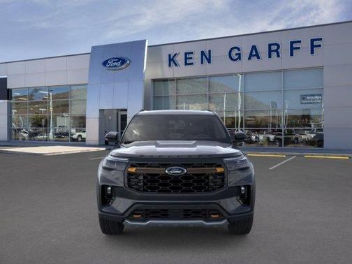 Agate Black Metallic 2026 Ford Explorer Tremor