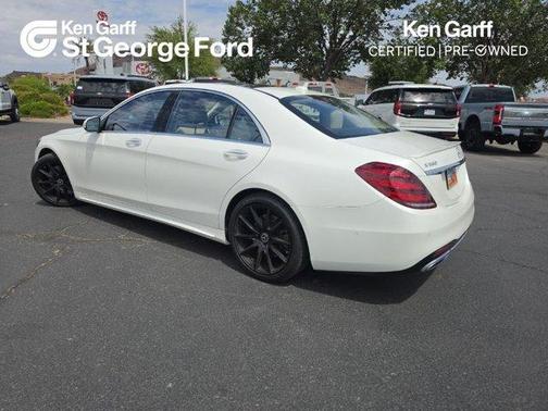 White 2019 Mercedes-Benz S-Class S 560