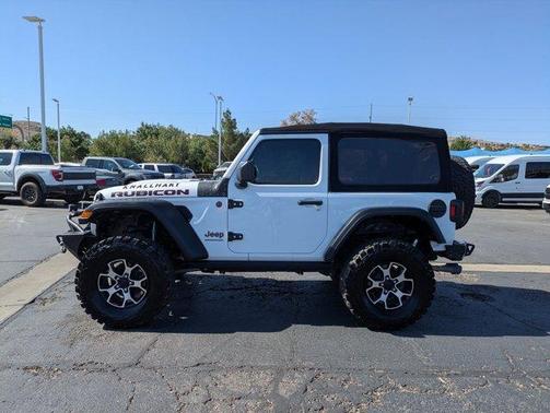 Bright White Clearcoat 2021 Jeep Wrangler Rubicon