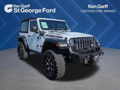 Bright White Clearcoat 2021 Jeep Wrangler Rubicon
