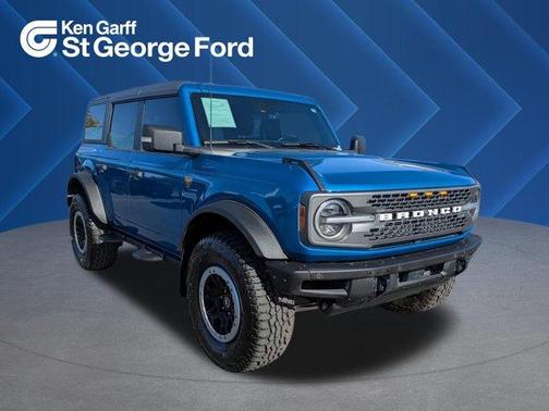 Velocity Blue Metallic 2023 Ford Bronco Badlands