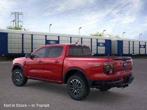 Ruby Red Metallic Tinted Clearcoat 2026 Ford Ranger Lariat