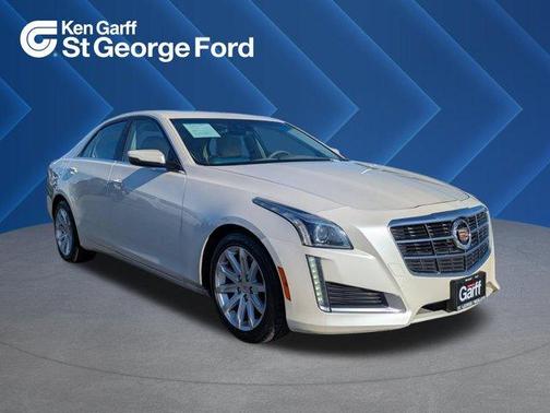 White Diamond Tri-Coat 2014 Cadillac CTS 2.0L Turbo Luxury