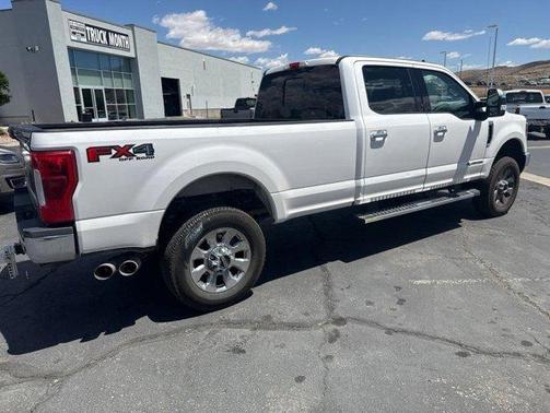 White Platinum Clearcoat Metallic 2019 Ford F-350 Lariat Super Duty